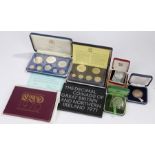 First National Coinage of Barbados proof set, together with a First National Coinage of The