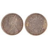 Victoria, India One Rupee, 1880