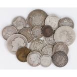 Victoria, to include a selection of coins from Half Crowns to Half Farthing, (qty)