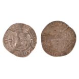 Two Elizabeth I coins, to include a Six pence 1576 and a Groat, (2)