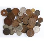 Collection of World coins, to include Netherlands, France, Austria, etc,18th to 19th Centuries (