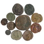 Roman, to include Magnentius, Constans, Constantinus II, Carausius, and other ancient coins