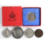 Coronation and Commemoration medals, Victoria coronation, Longest Reign, Royal Family, Jubilee and a