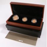 The Royal Mint Queens Coronation 60th Anniversary Celebration Sovereign set, the cased set to