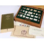 The Stamps of the Royalty, cased silver stamp set with certificate number 2441, housed within the