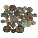 Roman coins, in bronze, various periods and Emperors, (qty)