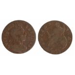 William, Halfpenny, 1700