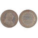 George III 3 Shilling Bank Token, 1811, First bust