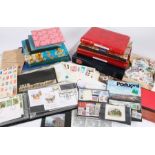 World stamps. Various, large collection inc Channel Islands & boxes. Qty 1x large box.