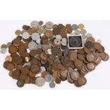 Coins, mainly British, various denominations