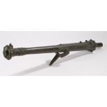 19th Century Malaysian bronze swivel cannon (Lantaka), with a flared end and a tapering shaft,