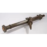 19th Century Malaysian bronze swivel cannon (Lantaka), with a flared end and a tapering shaft and