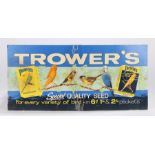 Trower's cardboard sign, Special Quality Seed, for every variety of bird - in 6d, 61cm long, taped