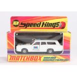 Matchbox Speed Kings, K-23 King Size Mercury Police Car, boxed as new