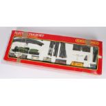 Hornby LNER Heavy Goods Set, consisting of LNER logo 4-6.0 and tender, seven various wagons, track