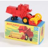 Matchbox, 65 Combine Harvester, boxed as new