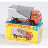 Matchbox, 7 Ford Refuse Truck, boxed as new