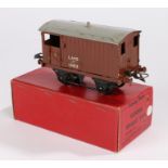 Hornby Trains Goods Brake Van, Gauge O, R164, boxed
