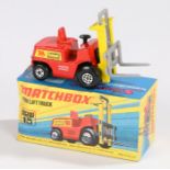 Matchbox Super Fast, New 15 Fork Life Truck, boxed