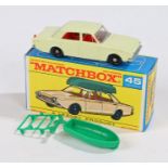 Matchbox, 45 Ford Corsair, boxed as new