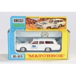 Matchbox King Size, K-23 Mercury Police Car, boxed as new