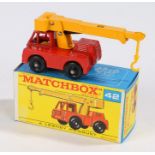 Matchbox, New 42 Iron Fairy Crane, boxed as new