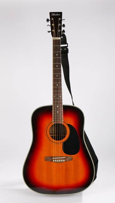 Kimbara acoustic guitar, six string, model number 194/J
