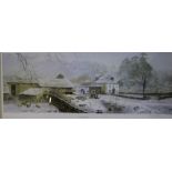 Alan Ingham, "At the Home Farm", signed limited edition print, numbered 464/600, housed in a