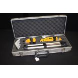 Laser edge 45-m kit series level, with tripod, housed in a fitted case