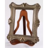 Victorian silver picture frame, Chester 1900, maker William Neale & Sons, with scroll, heart and