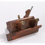 19th Century moulding plane, named C Hill and the makers name Fields Nottingham