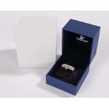 Swarovski ring, boxed