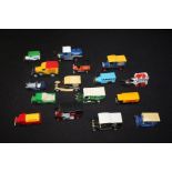 Collection of Matchbox toy cars