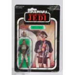 Kenner Lando Calrissian (Skiff Guard disguise), Star Wars, Return of the Jedi, upon a 79 punched
