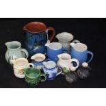 Collection of jugs of various shapes, sizes and designs, (Qty)
