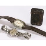 Willereuse ladies automatic wristwatch, the case 20mm diameter, Suizo quartz gentleman's wristwatch,