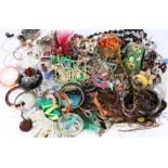 Collection of costume jewellery