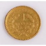 USA 1 Dollar 1853 gold coin - COPY.