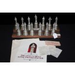 The Apostle Bells, in Fine English Pewter, Danbury Mint