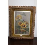 Late Victorian British School, Still life of flowers, signed Edom and dated 98, oil on canvas,