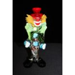 Murano glass clown, 22cm high