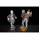 Two Fairweather Collection figures, depicting a gentleman with camera on a tripod and a doctor