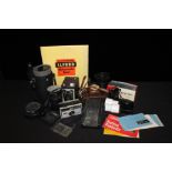 Cameras and accessories, to include Zeiss Ikon AG camera, Brownie camera, lenses etc. (qty)