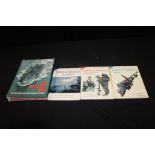 Falklands war magazine in a bound album, three Battle for the Falklands books (4)