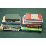 Books to include gardening, antiques, horse riding magazines etc (qty)