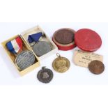 Coronation medals, 1902 cased example, etc