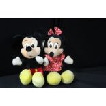 Disney Mickey Mouse and Minnie Mouse soft toys (2)