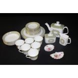 Royal Doulton Sonnet pattern part dinner and tea service (qty)