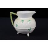 Belleek porcelain jug, 9cm high