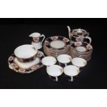 Bon imari pattern tea service (qty)